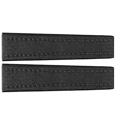 plastic watch strap breitling|breitling military fabric strap.